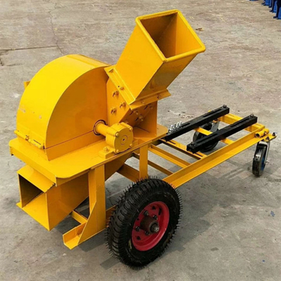 Odun Kırıcı Mantar Parçalayıcı Makinesi Talaş Taşlama 300 - 600kg / H