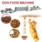 0.6mm 34KW Kedi Köpek Maması Üretim Hattı 12.5*0.6*0.8m Yüksek Hızlı