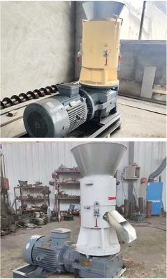 Biyokütle Mini Talaş Odun Pelet Değirmeni Makinesi PTO Tahrikli