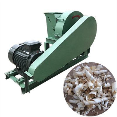 Ağaç Dalı Gövde Günlüğü Daha Yumuşak Parçacıklar Ahşap Tıraş Makinesi Hızlı Hız 7.5KW-11KW