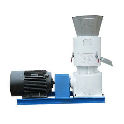 Düz Kalıp Ahşap Pelet Makinesi 1100kg / H 800kg / H Enerji Tasarruflu Paslanmaz