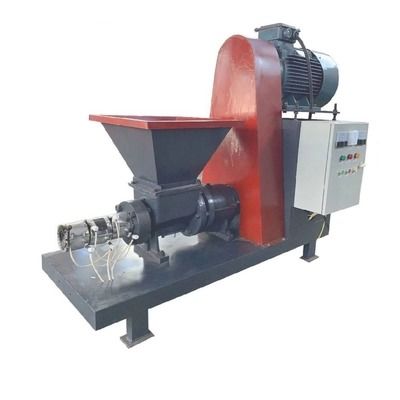 Kullanımı Kolay Biyokütle Kömür Briket Yapma Makinesi 600 KG