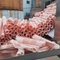 Paslanmaz Çelik Tam Otomatik Cnc Kuzu Rulo Pastırma Dilimleme Dondurulmuş Et Dilimleme