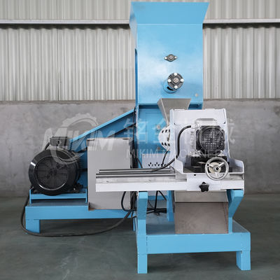 İki Kollu Küçük Ölçekli Yüzen Balık Yemi Pelet Makinesi 55kw 700kg / H