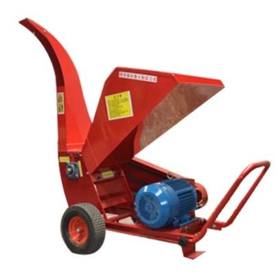 Benzinli Mini Ağaç Öğütücü Küçük Yonga Öğütücü Ağaç Dalı Öğütücü Makinesi