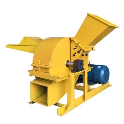 0.7t / H Talaş Odun Tozu Yapma Makinesi 11KW Hayvan Yemi Kırma Makinesi