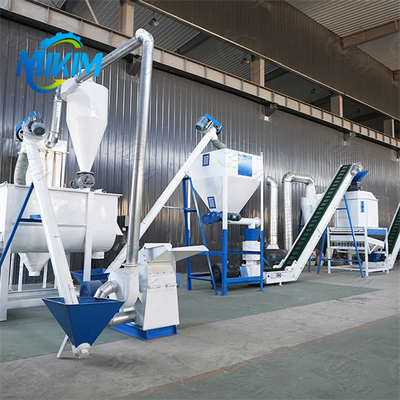 3-5 ton/saat tavuk yemi üretim hattı