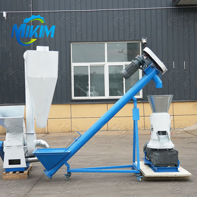 Tarımsal saman yakıt peletleri için otomatik üretim hattı