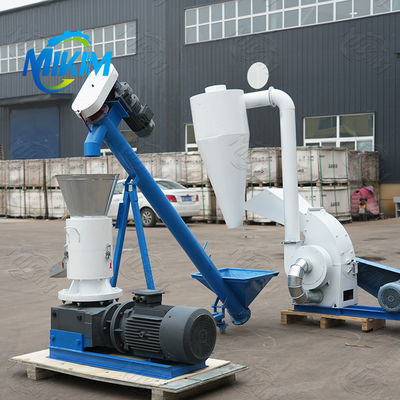 Tarımsal saman yakıt peletleri için otomatik üretim hattı