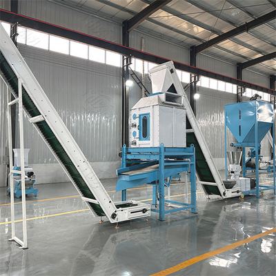 Saat Başı On Ton Yüksek Verimli Kümes Hayvanları Sığır Koyun Tavuk Yemi Pelet Üretim Hattı