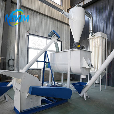 Akıllı, otomatik, enerji tasarruflu ve çevre dostu kümes hayvanı yemi pelet üretim hattı