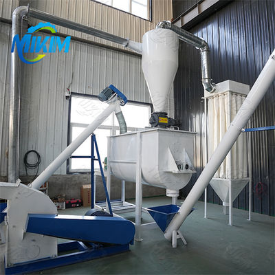 Standart Sertlik 63.7 İnç Mini Kanatlı Yemi Pelet Makinesi 22kw Yüksek Güvenlik