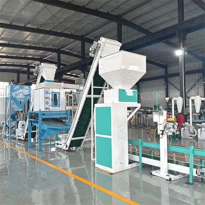 Mavi Küçük Hayvan Kanatlı Yemi Pelet Makinesi Kırma 30kw 1200kg / H