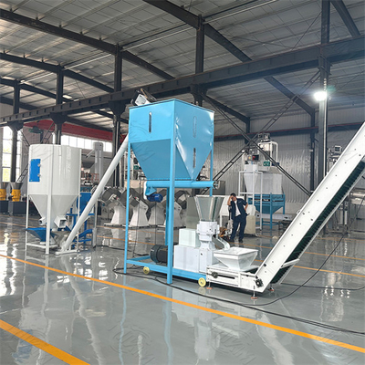 Talaş Biyokütle Ahşap Pelet Değirmen Makinesi 200kg / H