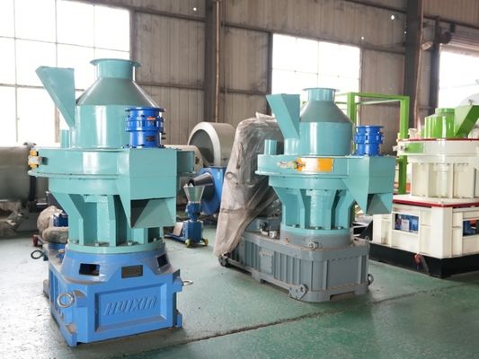 Otomatik Talaş Pelet Makinesi 11kw Kanatlı Gübre Pelet Makinesi