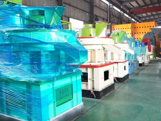 Dizel Motorlu Ticari Tarım 2-12mm Ahşap Pelet Yapma Makinesi