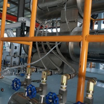 22 * 2 * 4m Kanatlı Yüzer Balık Yemi Üretim Hattı 0,5 ila 6 Ton / H