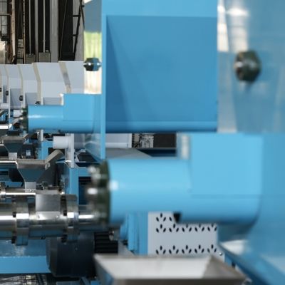 Otomatik Kontrol 380V Kanatlı Yüzen Balık Yemi Makinesi Küçük Yem Kırma Makinesi