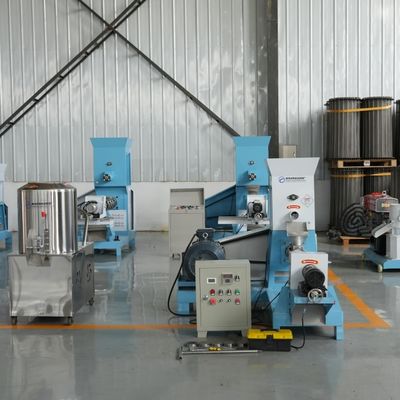 ODM Mini Balık Yemi Yapma Makinesi Yüzer Balık Yemi Peletleyici Dayanıklı
