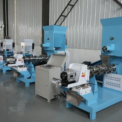 Ticari Yüzer Balık Yemi Pelet Makinesi 1470x1120x840mm