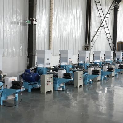 High Efficiency Small Home Farm Dry Wet Pet Food Floating Fish Shrimp Animal Feed Pellet Small Twin Screw Extruder