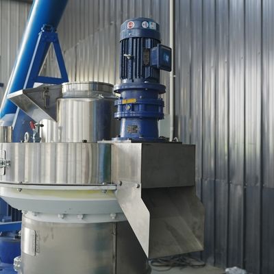 7.5kw Düz Kalıp Ahşap Pelet Makinesi, Pres Yapma İşleme Ekstrüzyon Peletleme İçin