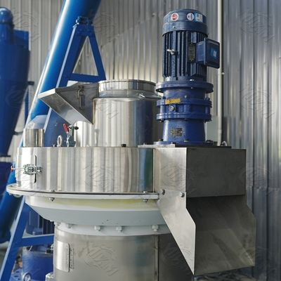 Pirinç Kabuğu Saman Talaş Biyokütle Ahşap Pelet Makinesi Çok Amaçlı