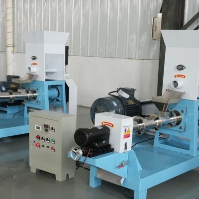 Küçük Çiftlik Kullanımı Tavuk Yemi Balık Yemi Ekstruder Pelet Makinesi 300 Kg