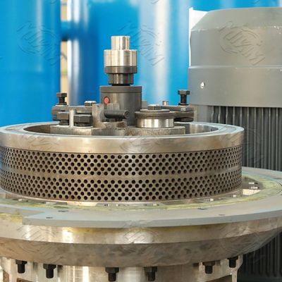 ISO Biyokütle Ahşap Pelet Makinesi 22KW 400kg / H