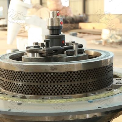 Yüksek verimlilikli Biyokütle Saman Otomatik Pelletizing Üretim Hatı Ekipmanı