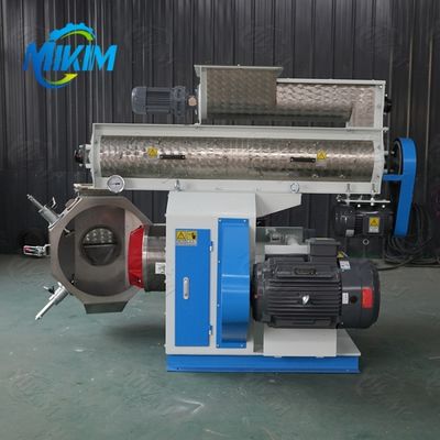 50-100kg / H Kanatlı Yemi Pelet Değirmeni Tavuk ve Balık Yemi Yapma Kırma Makinesi