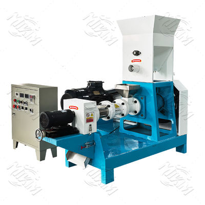 40-500kg/h Single Screw Fish Feed Floating Pellet Extruder Machine Dog Food Making Machine for sale in India 