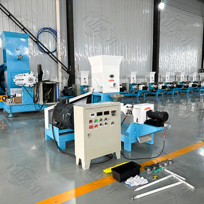 40-500kg/h Single Screw Fish Feed Floating Pellet Extruder Machine Dog Food Making Machine for sale in India 