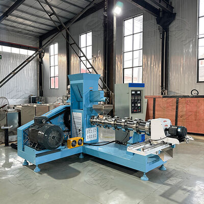 CE Single-Screw floating fish food extruder machine for sale— Used for Producing 2–12mm Fish/shrimp/pet Feed Pellets