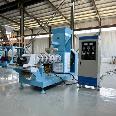 Toptan Fiyat Ucuz Ev 5.5kw Tek Vidalı Balık Yemi Pelet İşleme Makinesi Makinesi Kuru Tip köpek maması pelet makinesi satılık