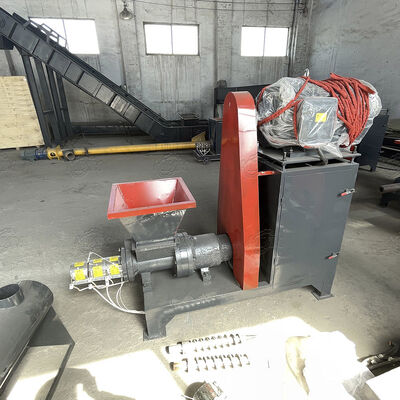 High Efficiency Wood Briquette Press Machine Biomass Briquettes Manufacturing Machine Sawdust Charcoal Rod Making Machine