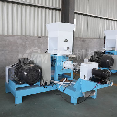 1.5t / H Balık Yemi Pelet Makinesi Kuru Pet Köpek Maması Yapma Makinesi 90kw 155mm Dia