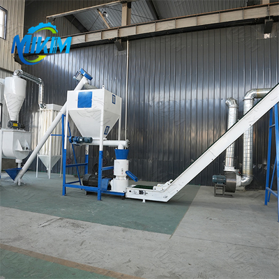 Kümes Hayvanları Evcil Hayvan Çiftlikleri ve Yem Fabrikaları için Otomatik Yem Üretim Hattı