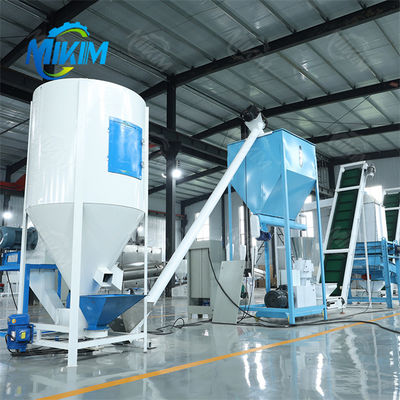 Kalite 9KLP 120 Şanzıman Yem İşleme Makinesi Hayvan Domuz Ördek Tavşan Pelet Yapımı fabrika