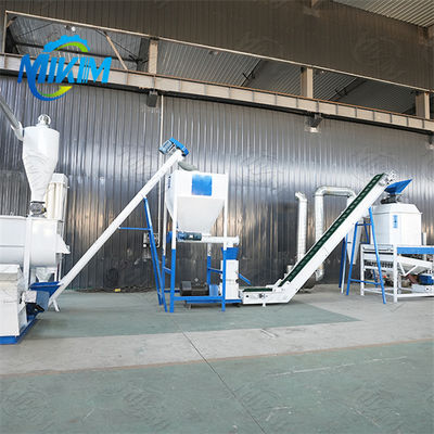 Kalite 280kg Mini Yüzen Balık Tavuk Tavuk Yemi Pelet Değirmeni CE ISO Antirust fabrika