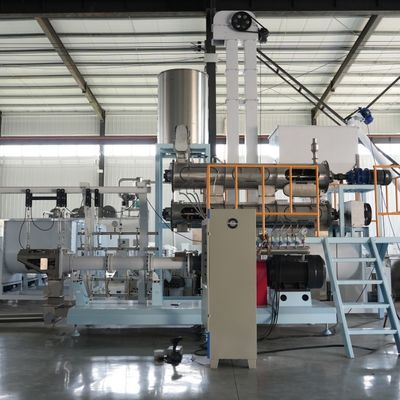 Ticari Balık Beslenme Ekstrüörü Yüzücü Balık Beslenme Ekstrüörü Makinesi Köpek Beslenme Pellets Yapmak için