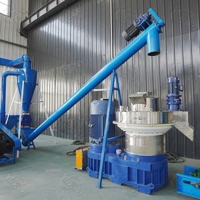 Kalite Talaş Ahşap Pelet Değirmeni Makinesi Bitkileri Saman Bagasse Biyokütle 12mm fabrika