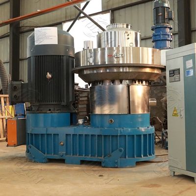 Kalite Dizel Elektrikli Ahşap Pelet Makinesi Değirmeni 3CR13 Alaşımlı Metal Bagasse Tütün Kalıntısı fabrika