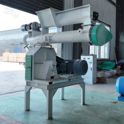 CE Manuel Balık Yemi Pelet Makinesi 350-450kg / H Sığır Yemi Yapma Makinesi