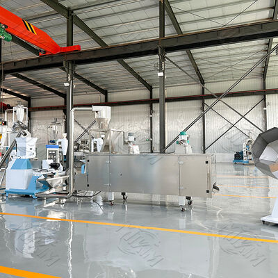 Kuru ıslak evcil hayvan beslenmesi Otomatik Tek vida Karides besleme makinesi Ekstrüder Karides