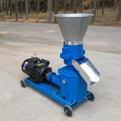 Düz Kalıp Ahşap Pelet Makinesi 1100kg / H 800kg / H Enerji Tasarruflu Paslanmaz