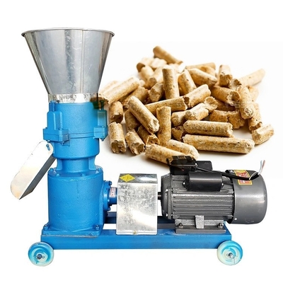 ISO Biyokütle Ahşap Pelet Makinesi 22KW 400kg / H