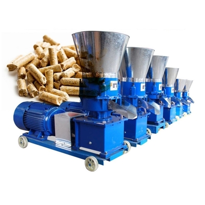 Talaş Biyokütle Ahşap Pelet Değirmen Makinesi 200kg / H