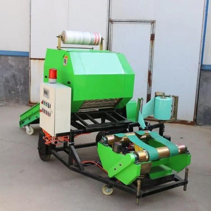 DH 5652 Yuvarlak Balya Sarma Makinesi 6t / H 15hp Saman İçin Dizel Motor 1