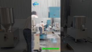 Evcil Hayvan Yemi Ekstruder Fabrikası Deneme Çalıştırması | Üçgen Köpek Maması Üretimi#petfoodextruder#dogfoodextruder